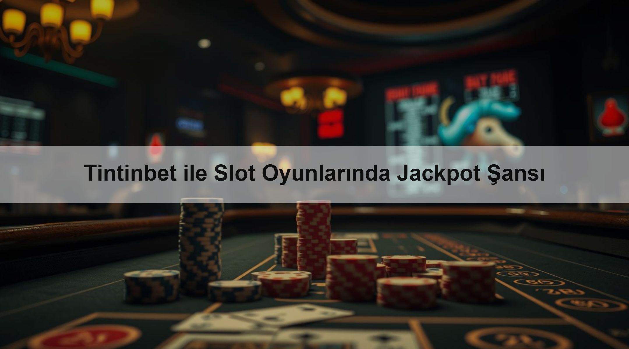Tintinbet ile Slot Oyunlarında Jackpot Şansı