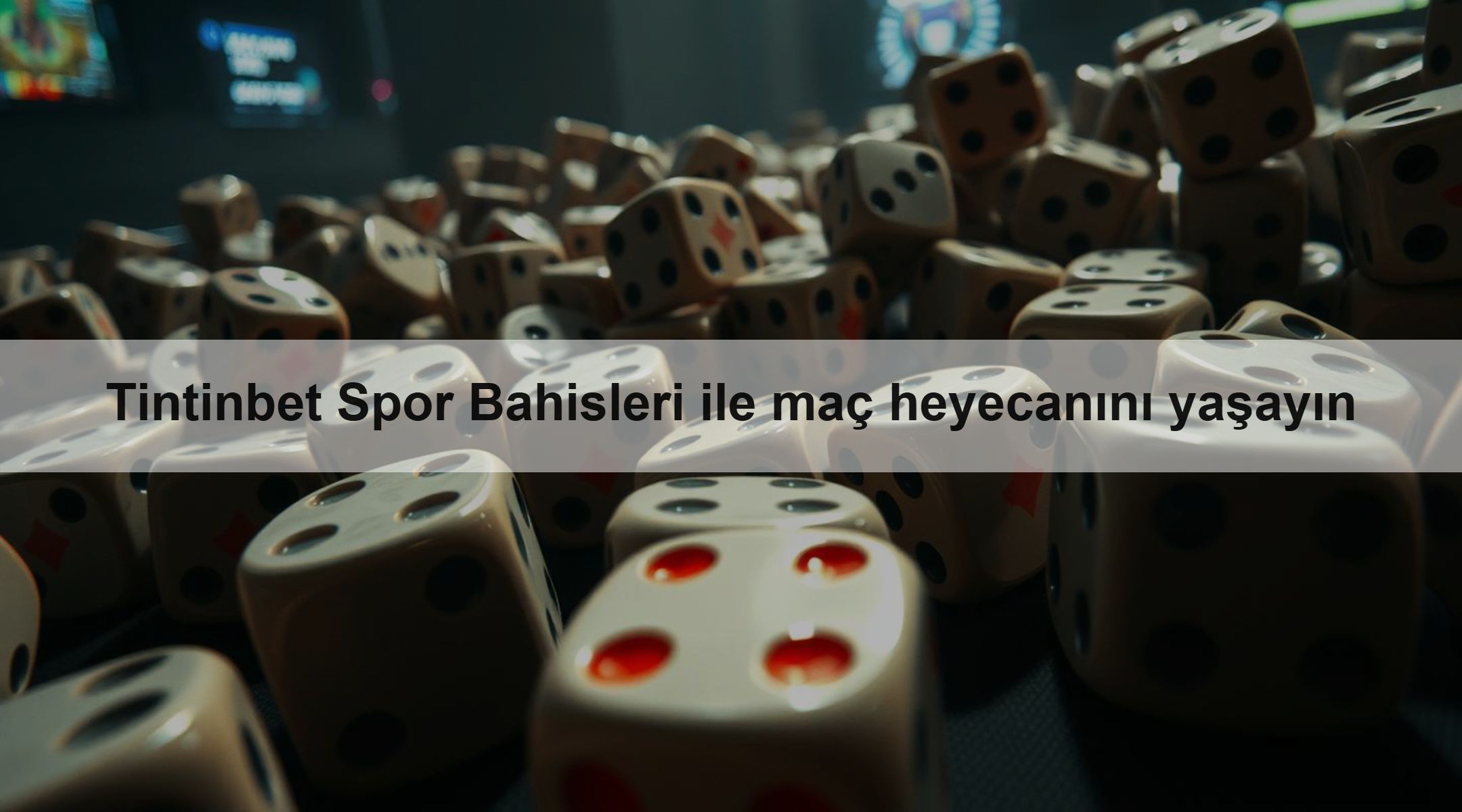 Tintinbet Spor Bahisleri ile maç heyecanını yaşayın